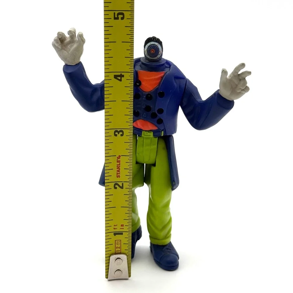 Beetlejuice Action Figure 1989 Kenner Shish Kebab‎ Eye Head Vintage Toy